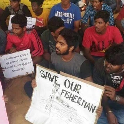Actor GV Prakash Kumar joins save fishermen protest