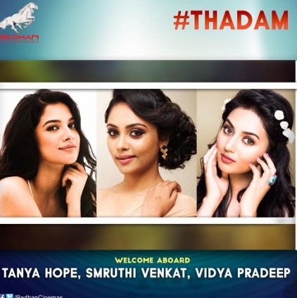 Magizh Thirumeni talks about Thadam and its three heroines