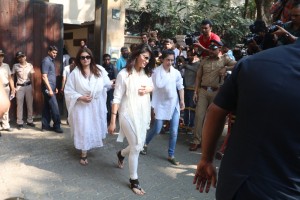 Sridevi's final journey - funeral