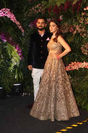 Virat Kohli And Anushka Sharma Reception