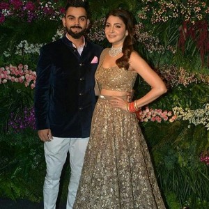 Virat Kohli And Anushka Sharma Reception