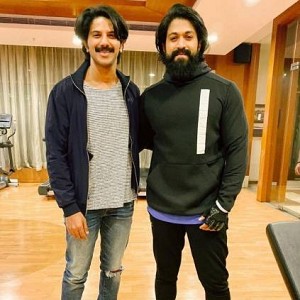 Dulquer Salman shares photo with of KGF fame Yash