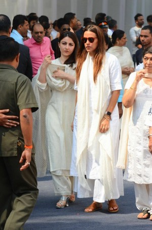 Sridevi's Final Journey - Funeral Photos