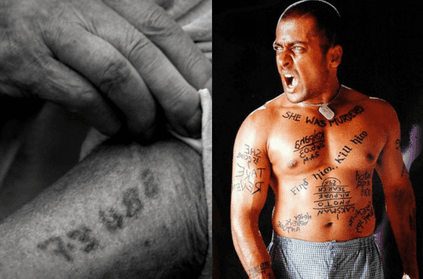 Inspired By Ghajini: Father Tattoos His Number On Son's Arm