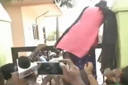 Girls jump over gate to NEET centre, but officials send them out