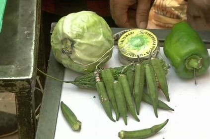 Traders put crackers inside veggies to make them green