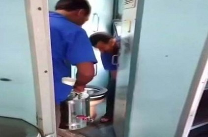 Vendor fined with Rs 1 lakh for bringing tea cans from train toilet