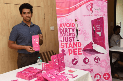 With this Rs 10 device woman can use public toilets without worry