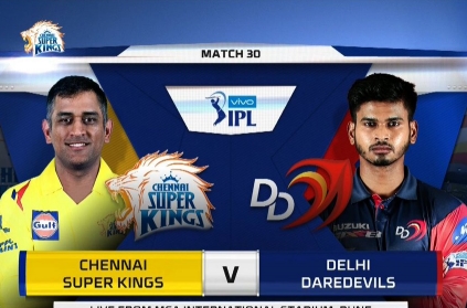 CSK vs DD: Toss & Playing XI