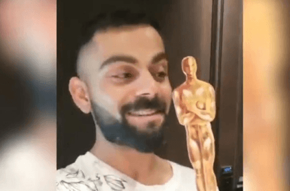 Skipper Virat Kohli stuns fans with an Oscar moment