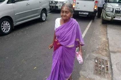 85 years old women visited Chennai from Thirukkuvalai