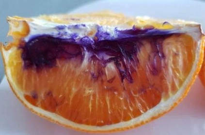 Orange turns purple Australian scientists solve fruit mystery