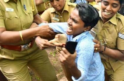 Selam Student Valarmathi released on bail