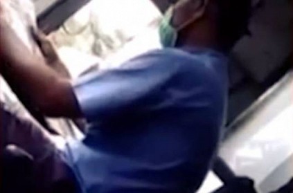 Chennai bus driver reads paper while driving, caught on camera