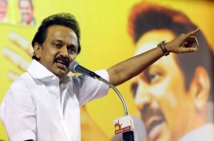 DMK leader Stalin criticizes AIADMK for not speaking against Centre