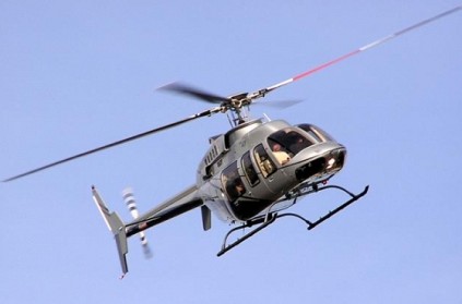 Helicopter service for tourists to enjoy in Pollachi