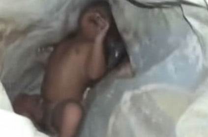 Shocking - Live newborn girl discarded in plastic bag in Salem