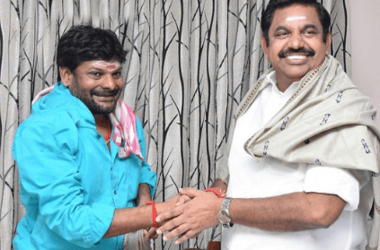 Popular comedian Ganja Karuppu joins AIADMK