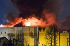 Fire at shopping mall in Siberia, 53 dead