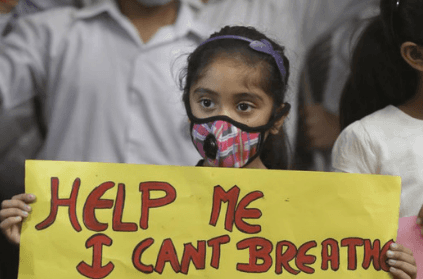 More than 90 percent of children breathing toxic air daily says WHO