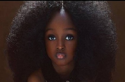Netizens call this Nigerian girl as most beautiful child