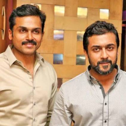 Actor Suriya to launch Karthi's next Kadaikutty Singam's trailer today