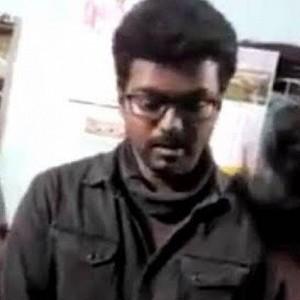 Video of Vijay visiting a Sterlite protest victim's family