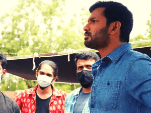 Actor Vishal severely injured at shooting spot again; here’s what happened; viral video
