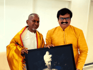 Surprise - Comedian Vivekh's special gift for Ilaiyaraaja; emotional Maestro does this in return!