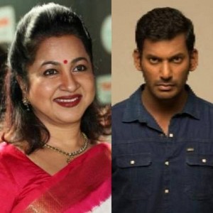 Actress Radhikaa Sarathkumar issues statement against actor Vishal and Pandavar Ani