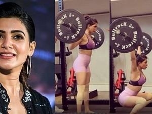 Actress Samantha's latest workout video goes viral