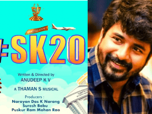 Breaking: Sivakarthikeyan's NEXT biggie SK20 has a HOT and unmissable update!