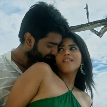 Dhanush releases Atharvaa Megha Akash's romantic video song