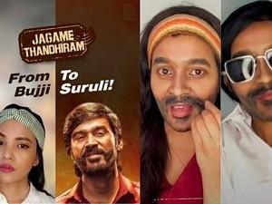 Wow! What a stunning transformation?! - Netflix posts a mass 'Jagame Thanthiram' recreation of Dhanush's look! - Don't miss!