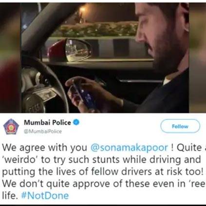 Dulquer Salman's reply to Mumbai Police