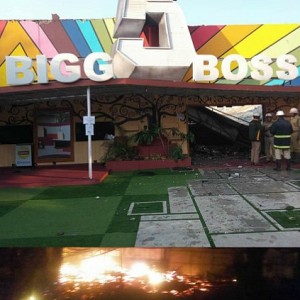 Bigg Boss set destroyed due to fire!