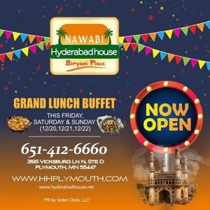Hyderabad House opens second location in Minneapolis