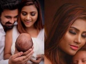 Myna Nandhini & Yogeshwaran's kid Dhruvan first ever pic storms the internet - Check out the special video!