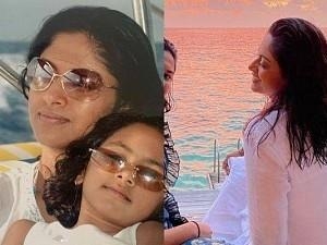 Nadhiya posts a lovely pic & message wishing her daughter for her 'Roaring 20s' - Fans can't keep calm!