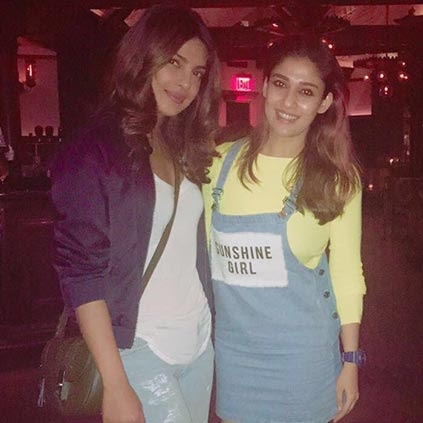 Nayanthara meets Priyanka Chopra at New York