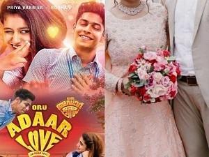 Oru Adaar Love fame actress gets married - Wishes pour in