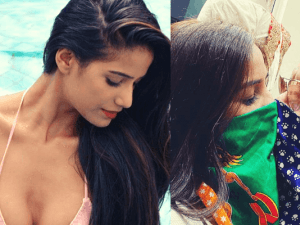 Poonam Pandey's Corona kiss with boyfriend goes viral