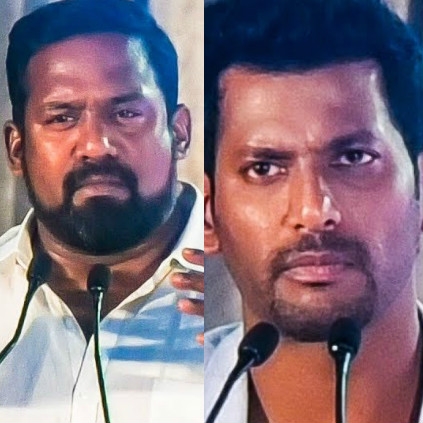 Robo Shankar speech at Irumbu Thirai Teaser Launch