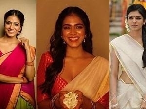 Malavika Mohanan stuns in her red saree - makes all fall in love with her again and again!