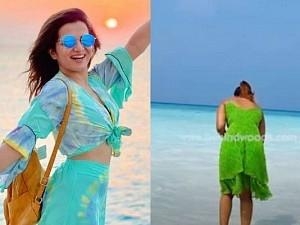 After DD, another Vijay TV fame celebrity in the Maldives; Guess who?