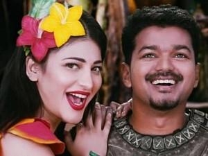If Shruti Haasan has to describe Thalapathy Vijay in one word, what would that be?