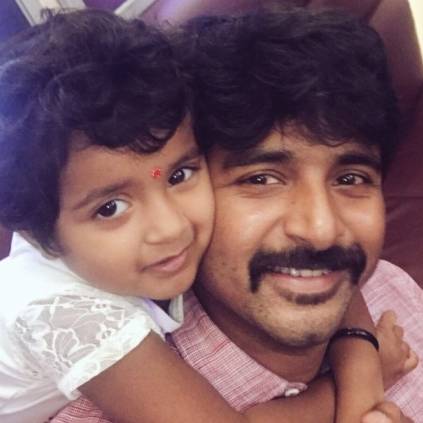 Sivakarthikeyan's daughter sings a track in Kanaa Sivakarthikeyan's daughter sings a track in Kanaa