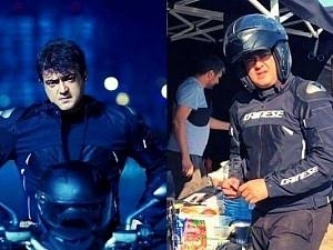 Wow - Thala Ajith's UNSEEN Valimai BTS images with villain storms the internet!! TRENDING