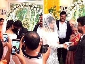 Vanitha Vijayakumar Peter Paul wedding pictures out! Lovebirds look every bit royal!
