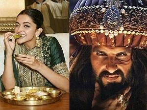 Viral picture Deepika Padukone devouring Khilji Ranveer Singh